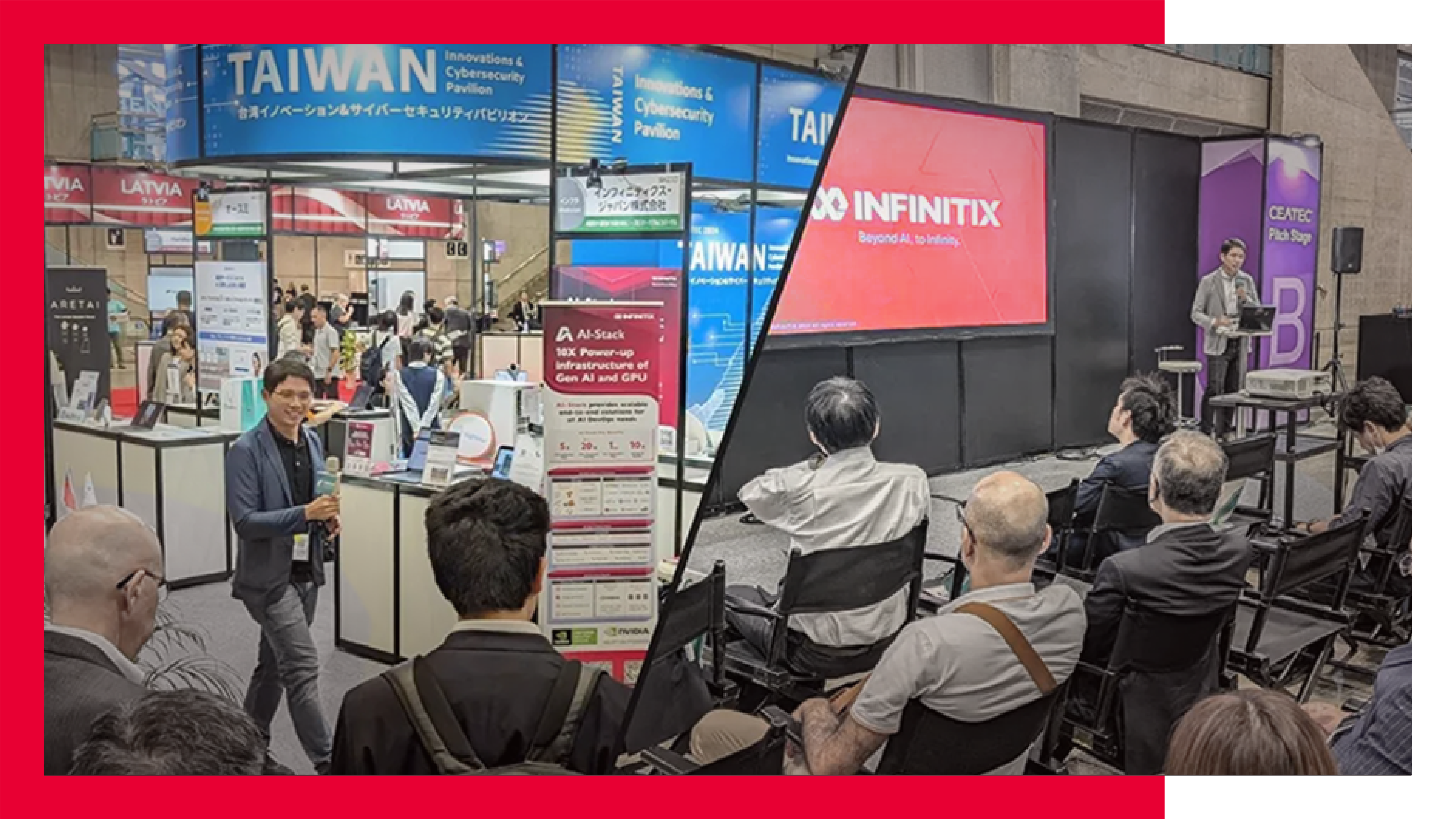 INFINITIX, 일본 AI 시장 진출 — INFINITIX Japan 설립 및 도쿄 CEATEC 전자 전시회 참가, 핵심 제품 AI-Stack 높은 관심 획득