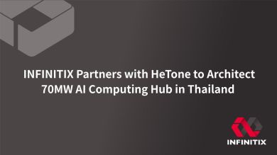 INFINITIX Partners with HeTone to Architect 70MW AI Computing Hub in Thailand